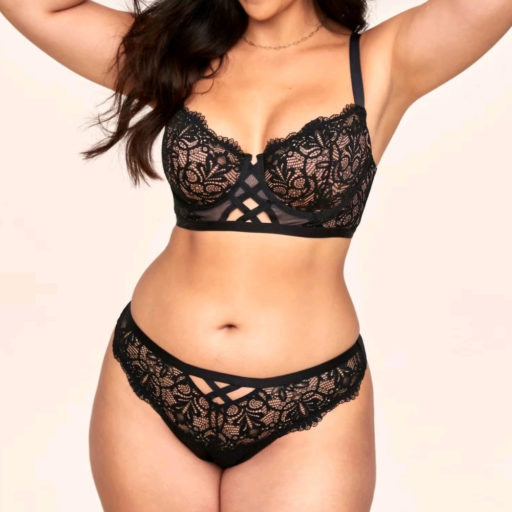 NWT ADORE ME DIARA CONTOUR Set 40DD Bra + XL Thong